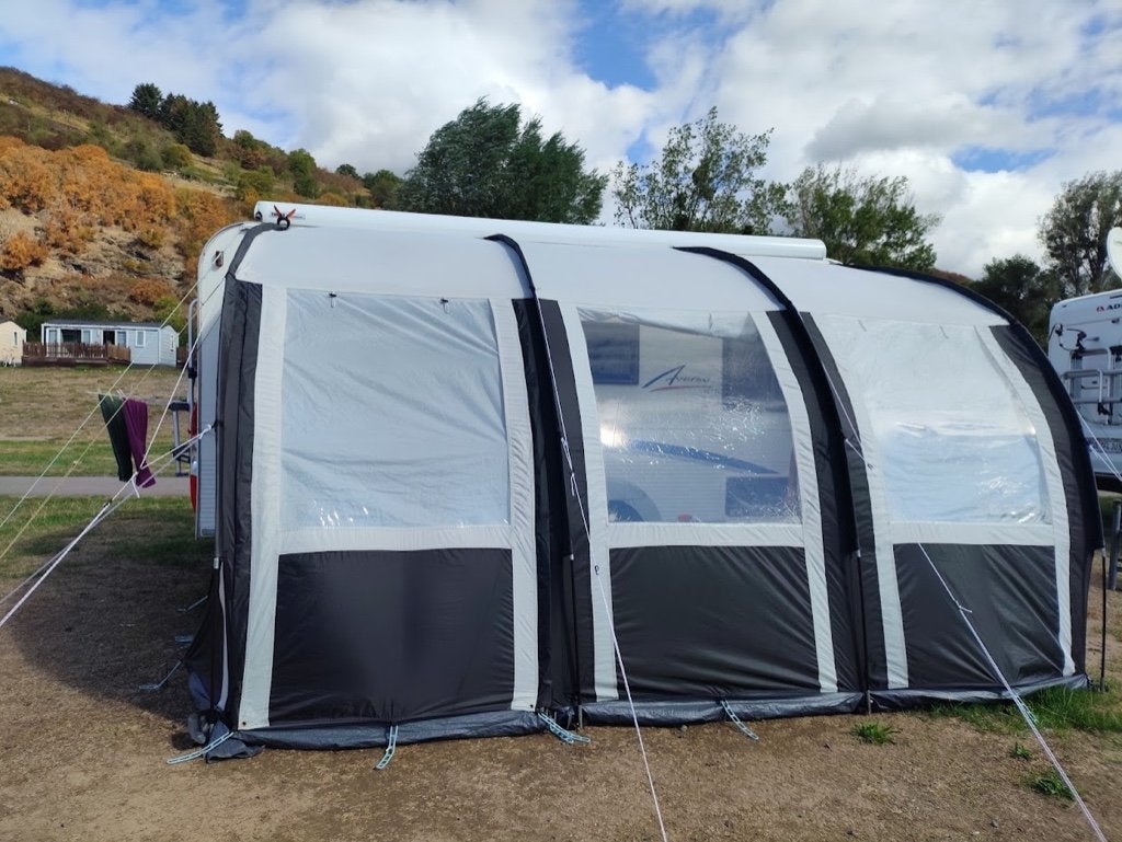caravanvoortent, Caravans en Kamperen, Tenten, Ophalen of Verzenden, Gebruikt, Tot en met 4
