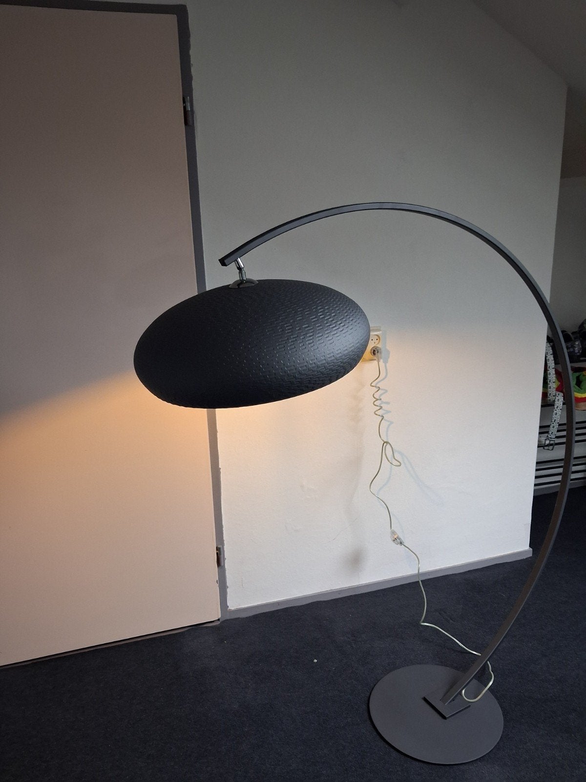 Nieuwe booglamp - exclusief lichtbron, Huis en Inrichting, Lampen | Vloerlampen, Nieuw, Metaal, Modern, 150 tot 200 cm