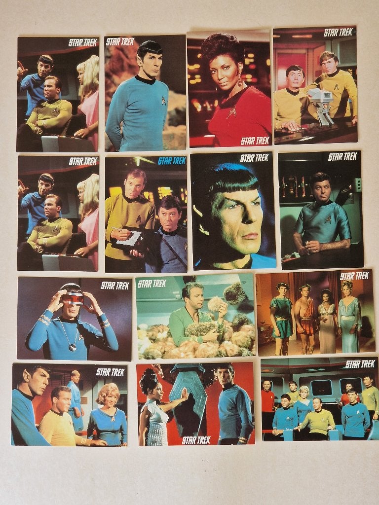 48 kaarten Star Trek., Ophalen of Verzenden, Zo goed als nieuw, Foto of Kaart