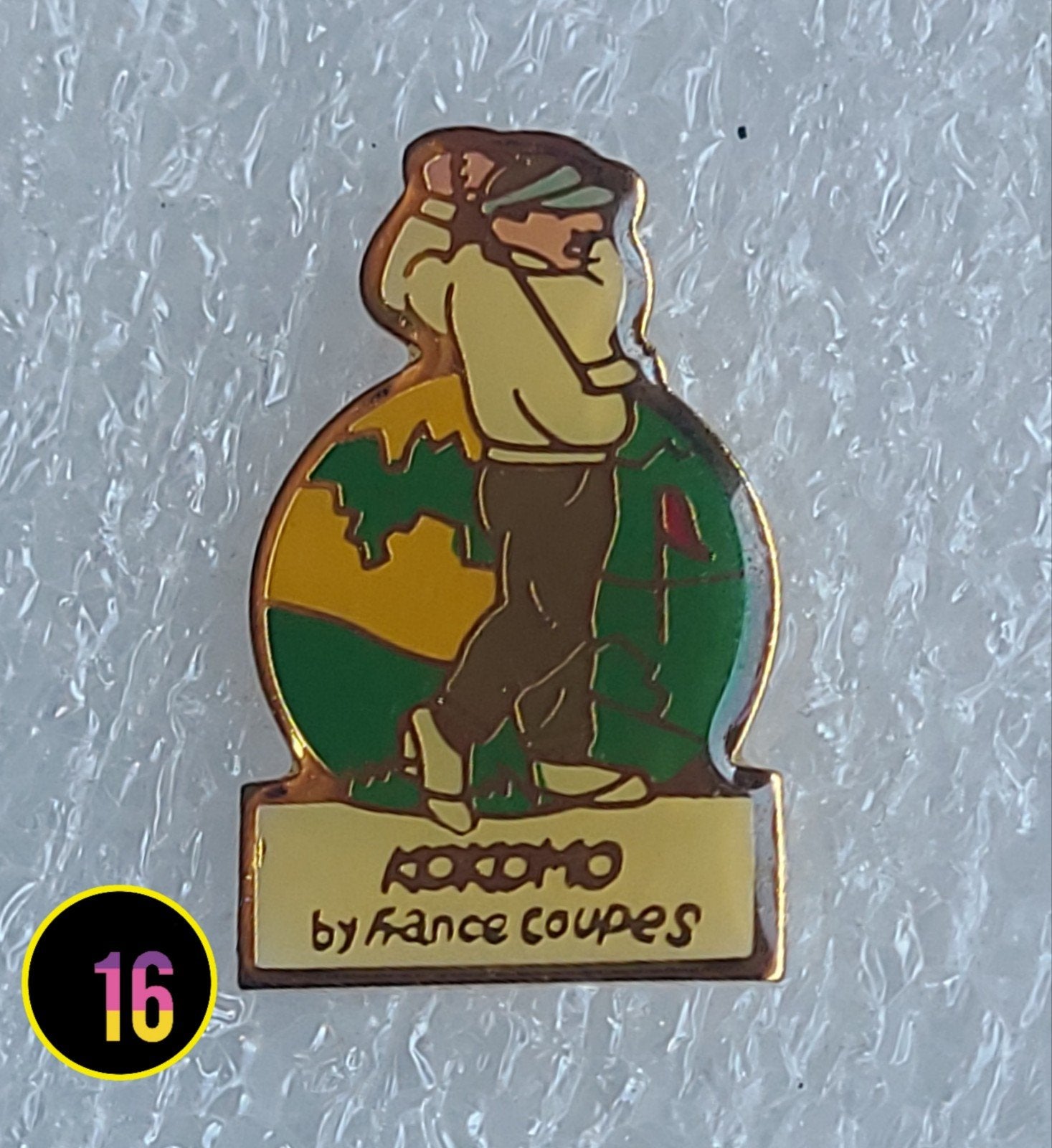 Vintage Kokomo by France Coupes Golf Pin Speldje, Verzenden