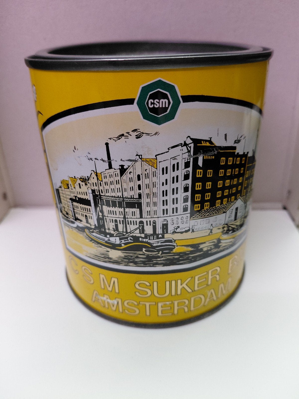 Blik Wester Suikerstroop/CSM Suiker B.V., Ophalen of Verzenden, Gebruikt, Overige