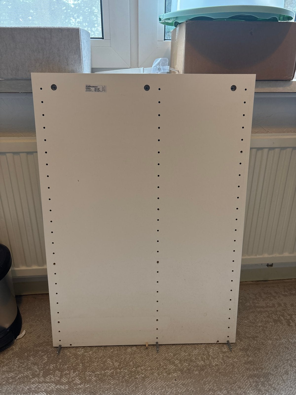 IKEA KOMPLEMENT Plank 16684 - Wit, Ophalen, Met plank(en), Gebruikt, 50 tot 100 cm