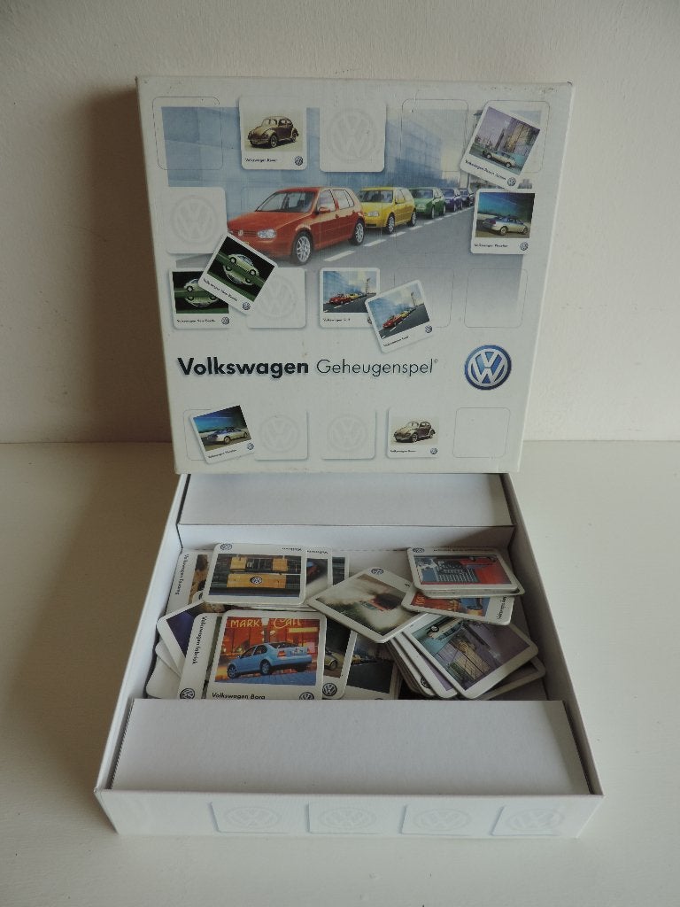 Volkswagen geheugenspel, Verzamelen, Ophalen of Verzenden, Zo goed als nieuw, Auto's