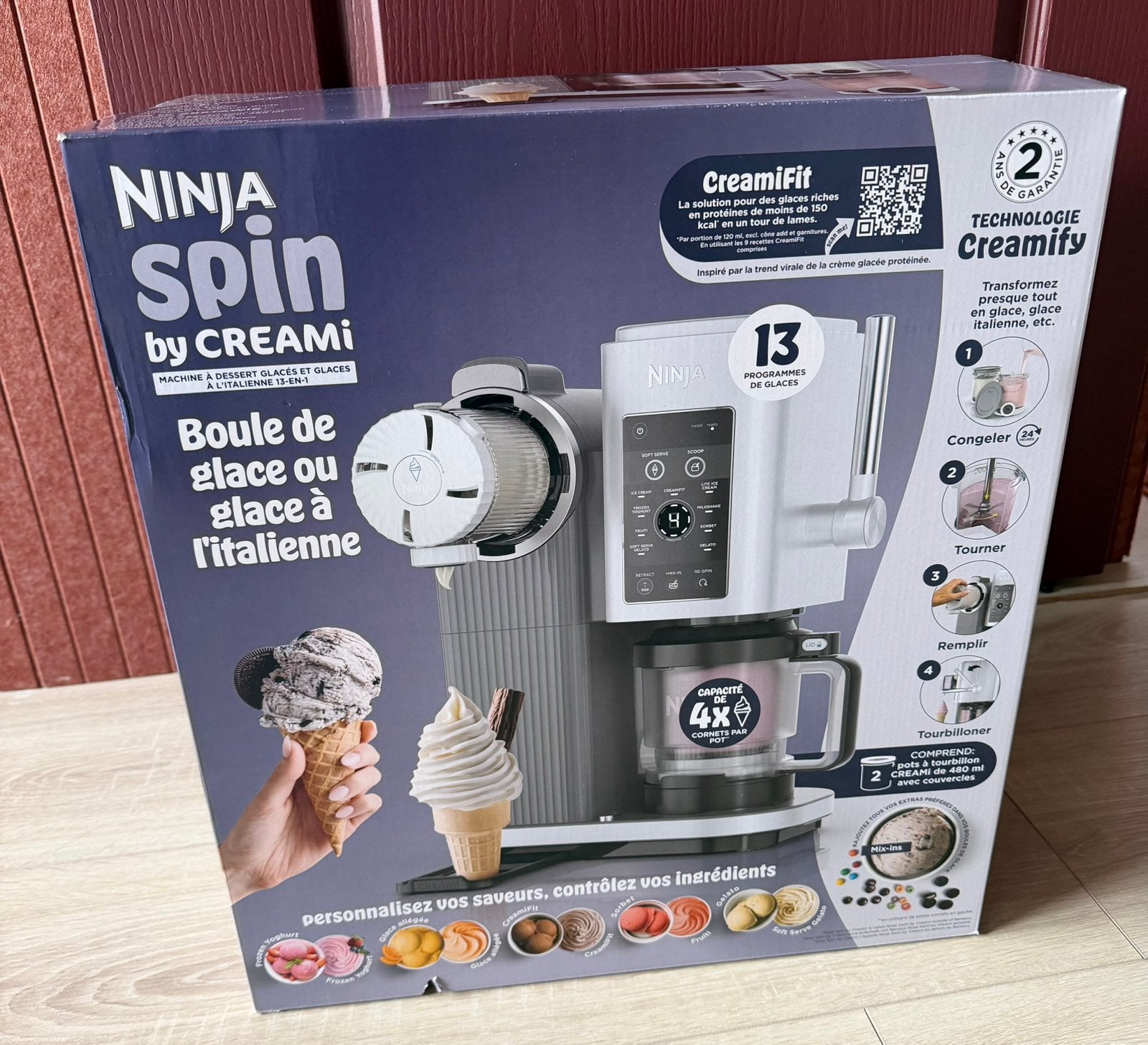 Ninja CREAMi ijsmachine. Softijs etc. Nieuw!, Witgoed en Apparatuur, Ophalen of Verzenden, Nieuw