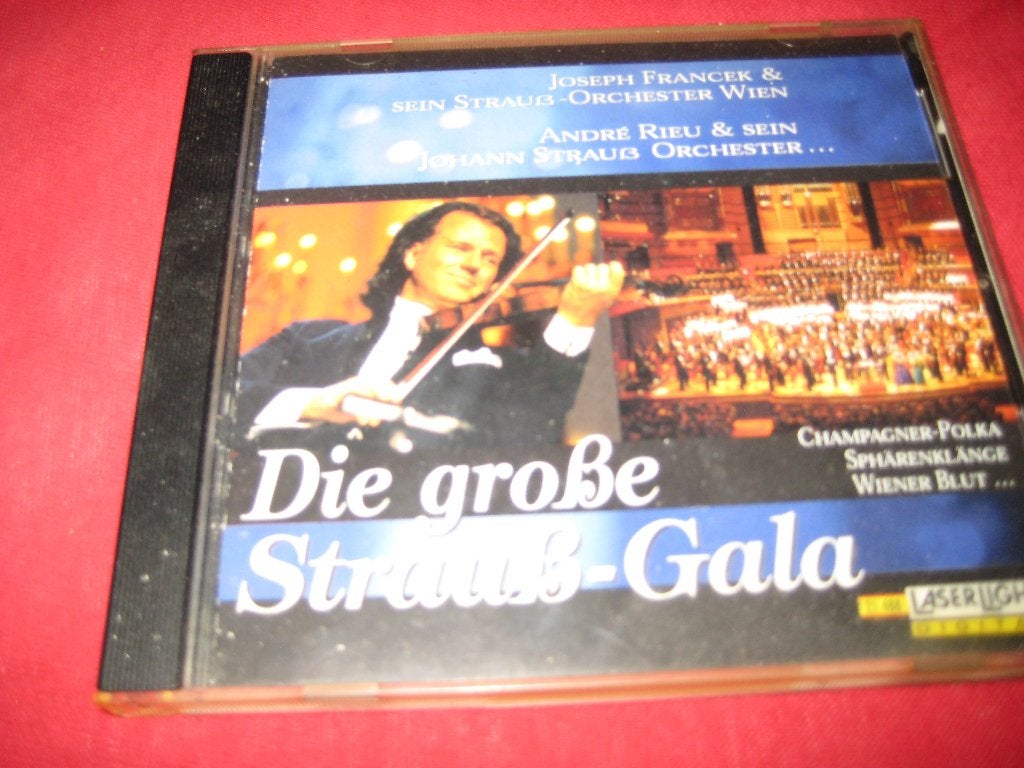 André Rieu: Die große Strauß-Gala, Ophalen of Verzenden, Romantiek, Zo goed als nieuw, Orkest of Ballet