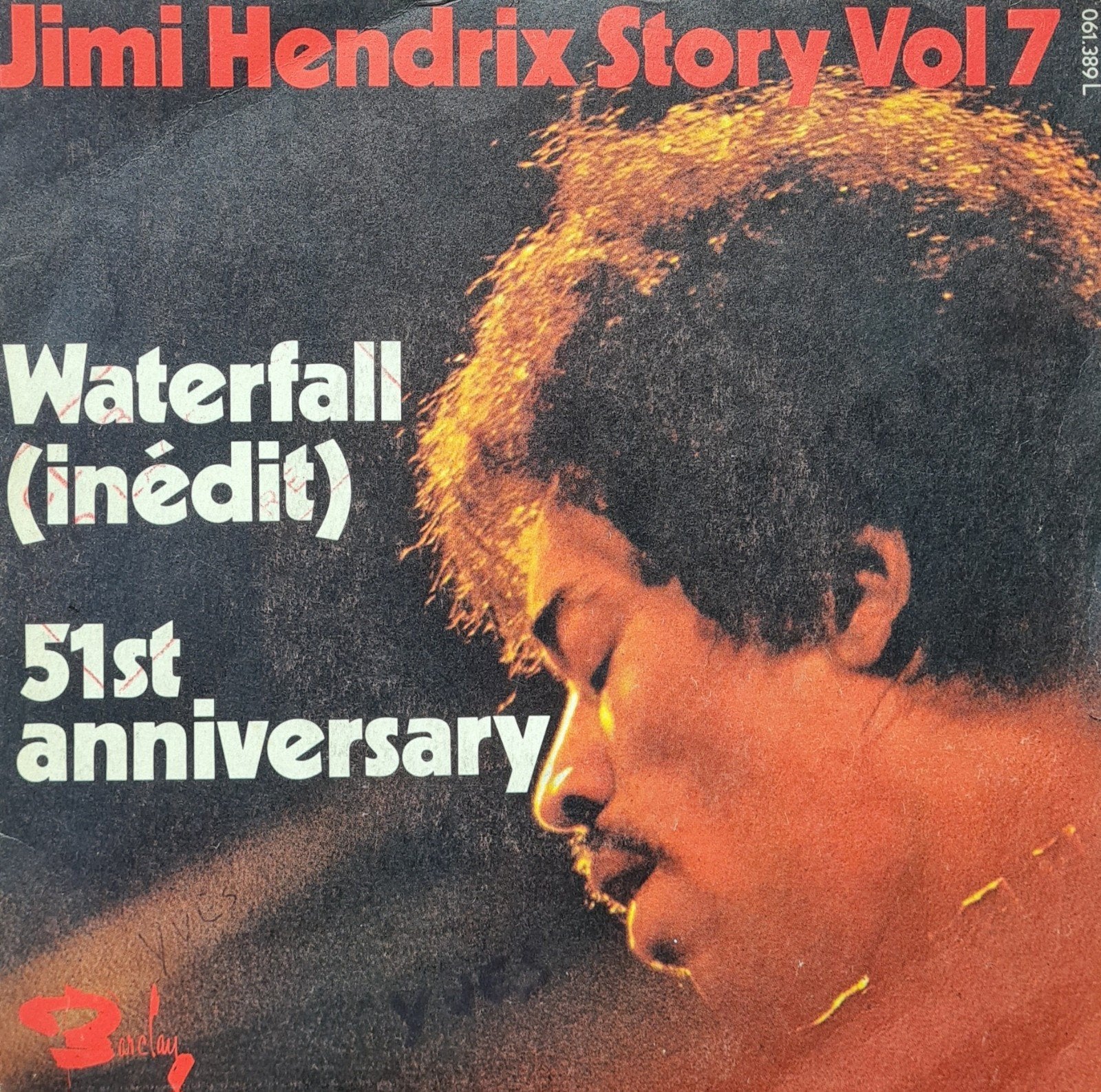 JIMI HENDRIX  - WATERFALL (INEDIT), Cd's en Dvd's, Ophalen of Verzenden, Gebruikt