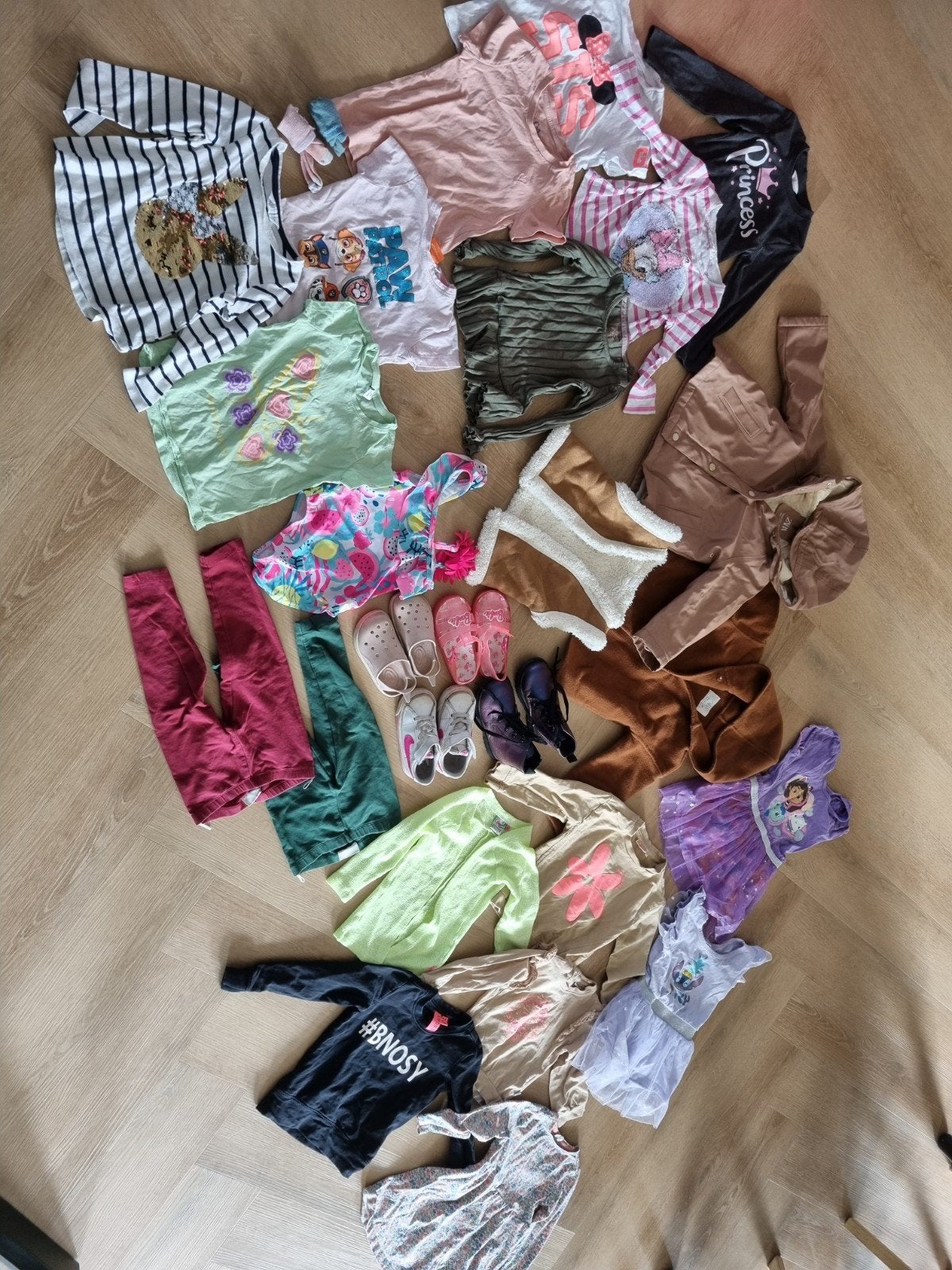 Meisjes kledingpakket maat 98, Ophalen of Verzenden, Gebruikt, Meisje, Trui of Vest