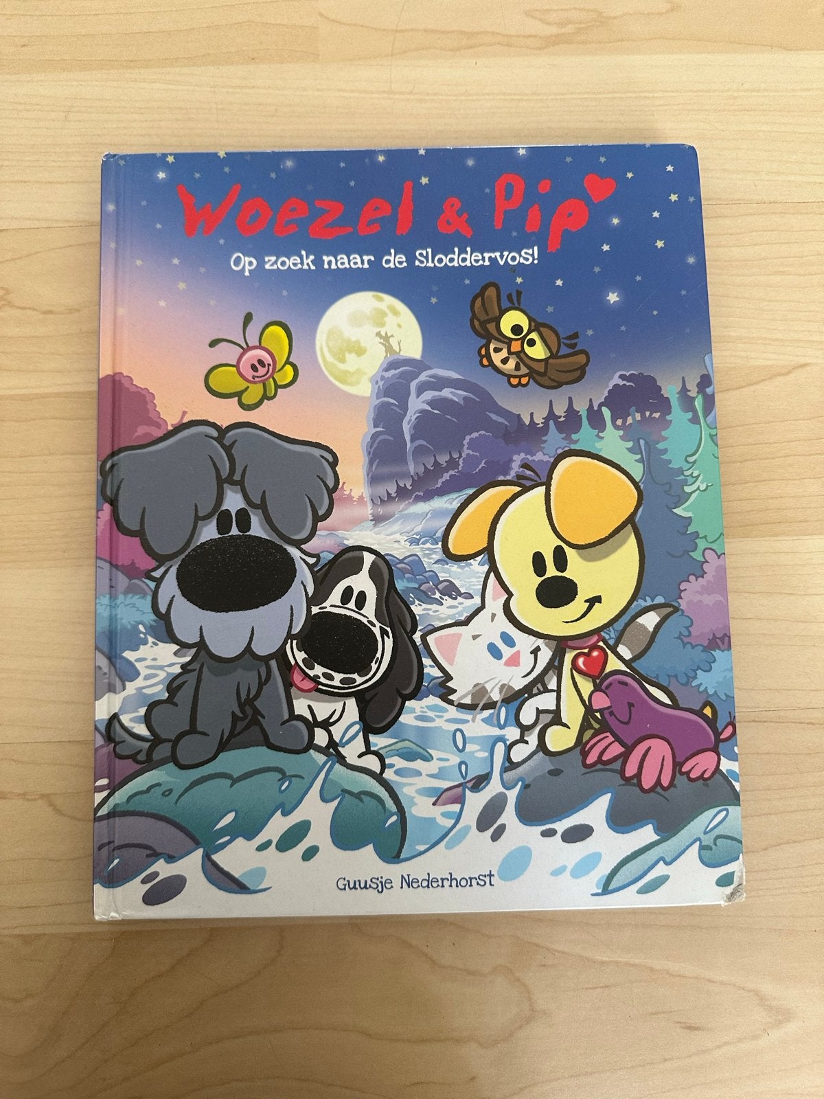 Woezel & Pip: Op zoek naar de Sloddervos! (Hardcover), 3 tot 4 jaar, Uitklap-, Voel- of Ontdekboek, Ophalen, Gelezen