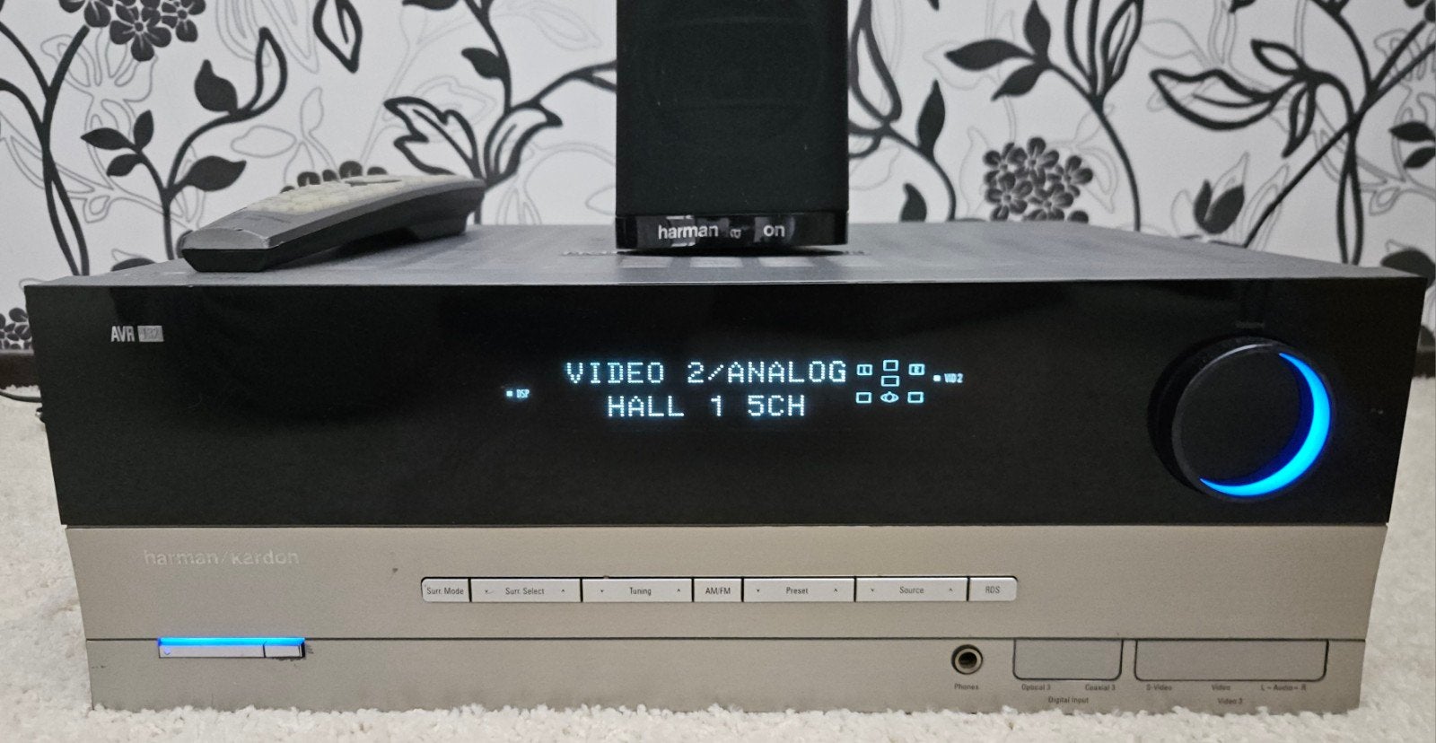 Harman Kardon AVR 132 Home Cinema Set met 5 Speakers, Overige merken, Gebruikt, 70 watt of meer, Ophalen of Verzenden