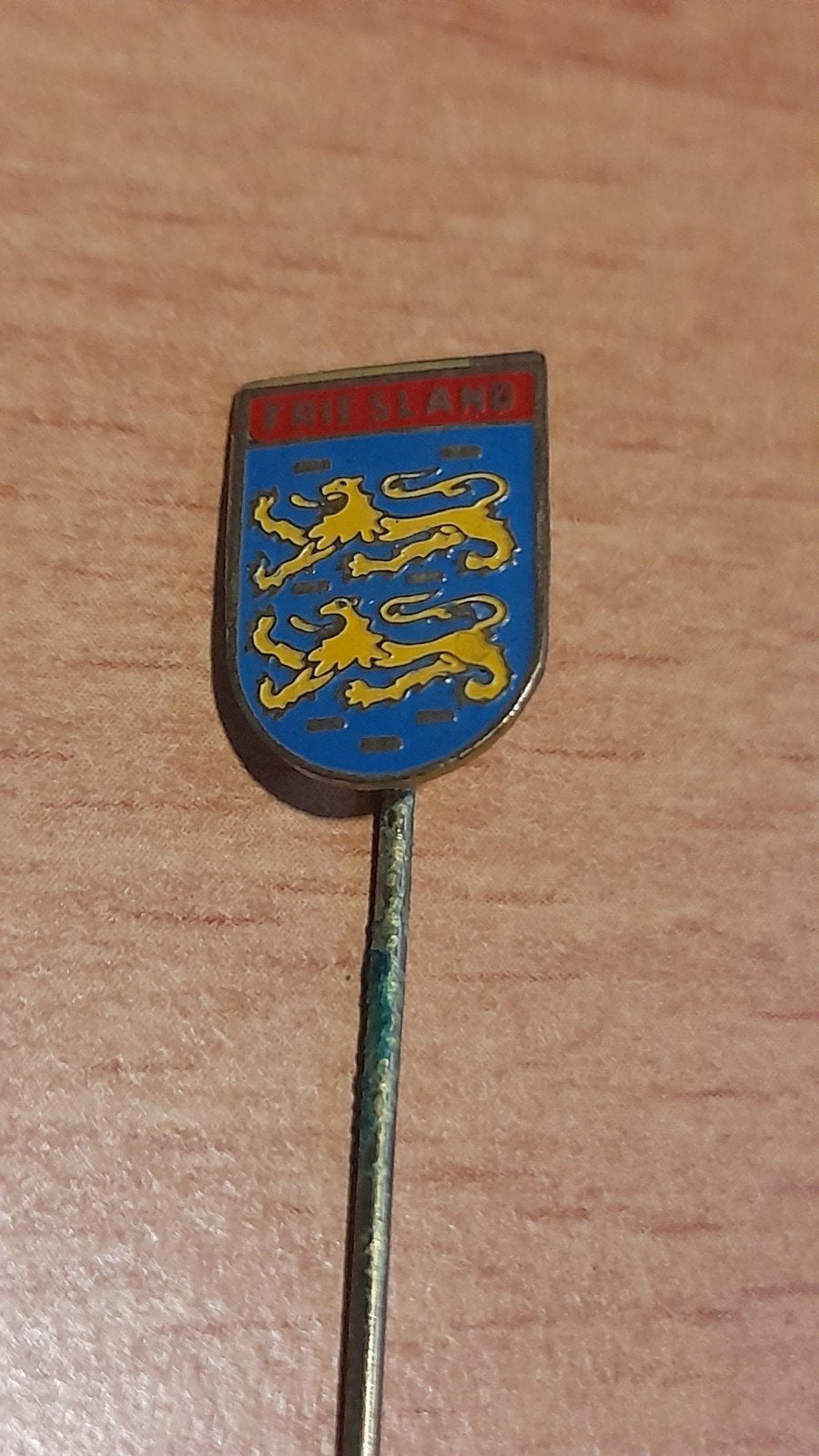 Vintage Friesland Speldje - Wapen met Leeuwen, Verzenden