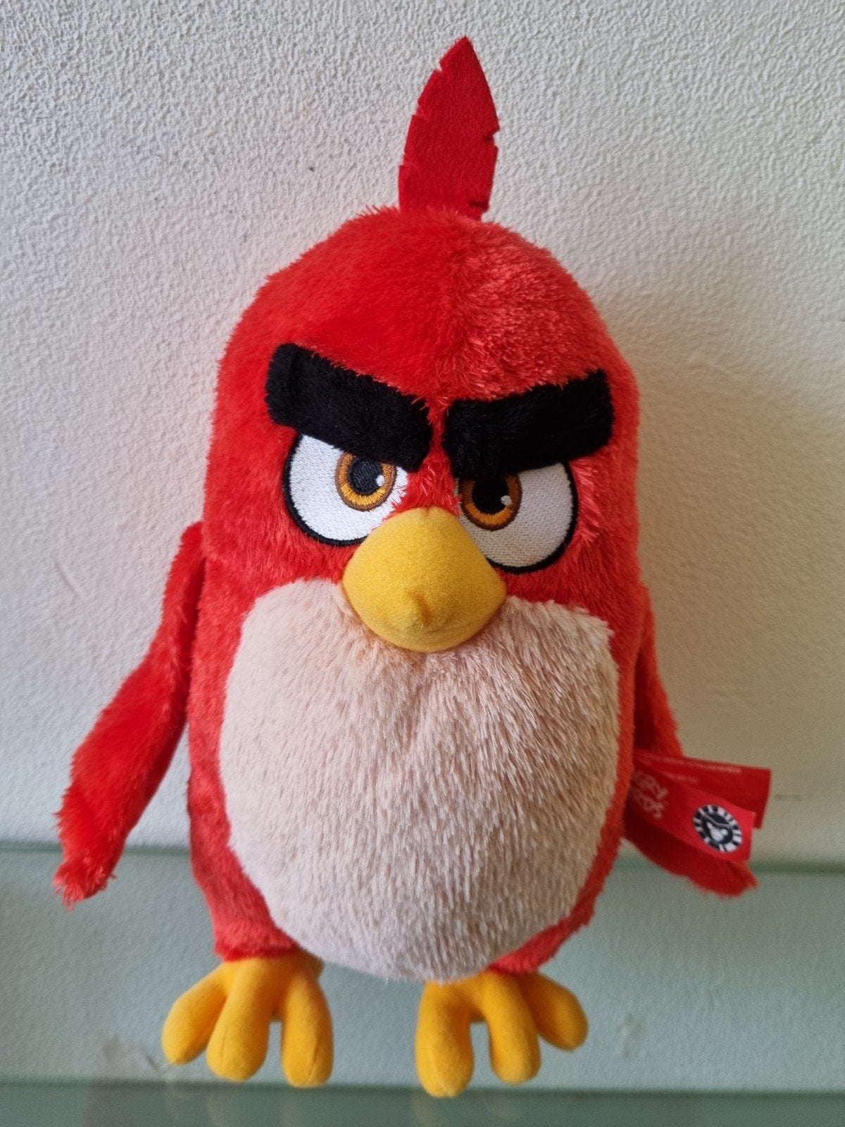 Orig,Rovio2016,ANGRYBIRDS RED,STAAND,30cm,Kaart/Label,Inwst!, Overige merken, Overige typen, Ophalen of Verzenden, Middelgroot (20 tot 80 cm)