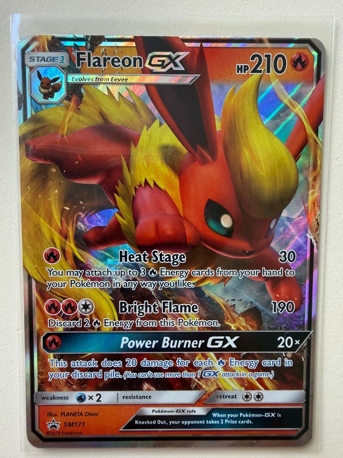 Flareon GX (SM 171), Ophalen of Verzenden, Zo goed als nieuw