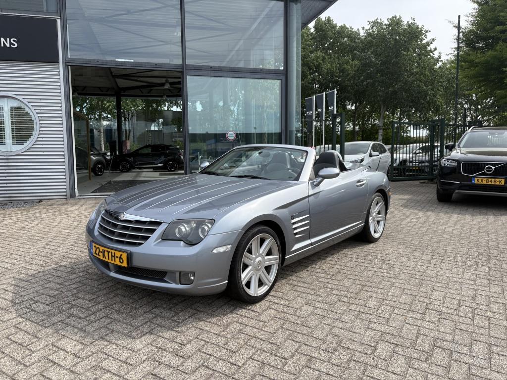 Chrysler Crossfire Cabrio 3.2 V6 '' ZEER MOOI '' incl. nieuw, Auto's, Chrysler, Automaat, Gebruikt, Zwart, Cabriolet