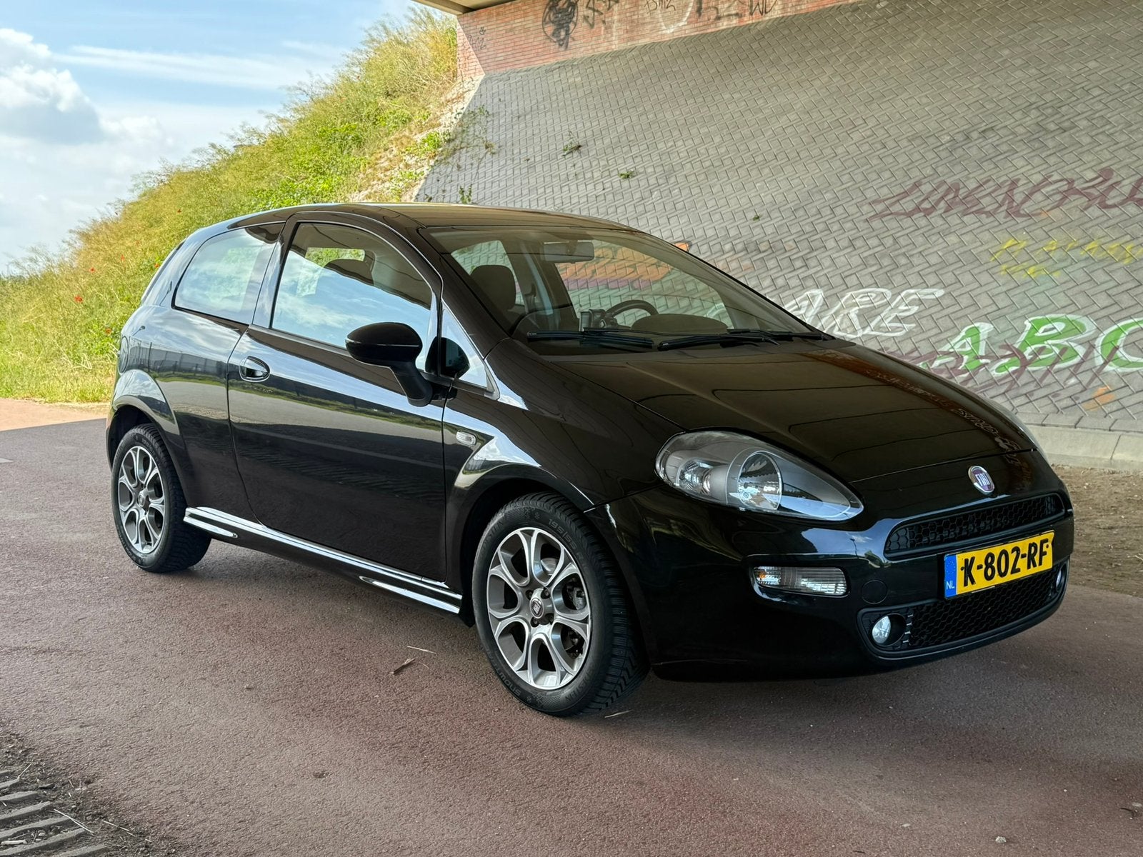 Fiat Punto EVO 1.4 16V Racing | Clima | PDC | LM, Auto's, Fiat, Voorwielaandrijving, Stof, 40 €/maand, 4 cilinders