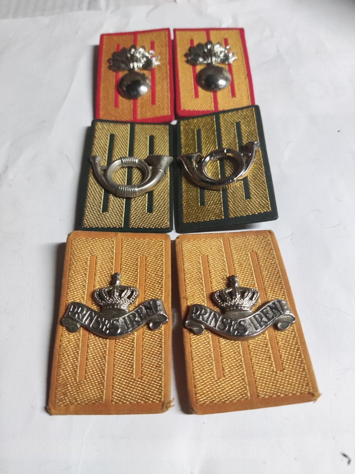 Drie Garde Regimenten Infanterie, Ophalen of Verzenden, Landmacht, Nederland, Embleem of Badge