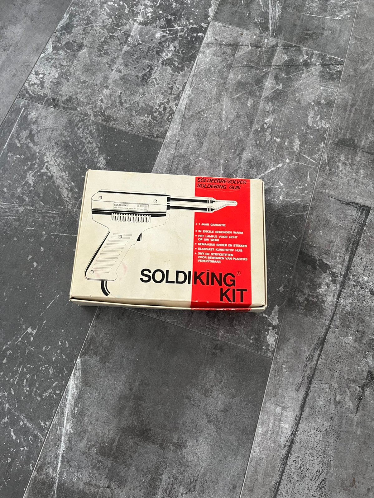 Soldeerpistool 100W inclusief accessoires, Ophalen of Verzenden, Zo goed als nieuw, Overige typen, Overige merken