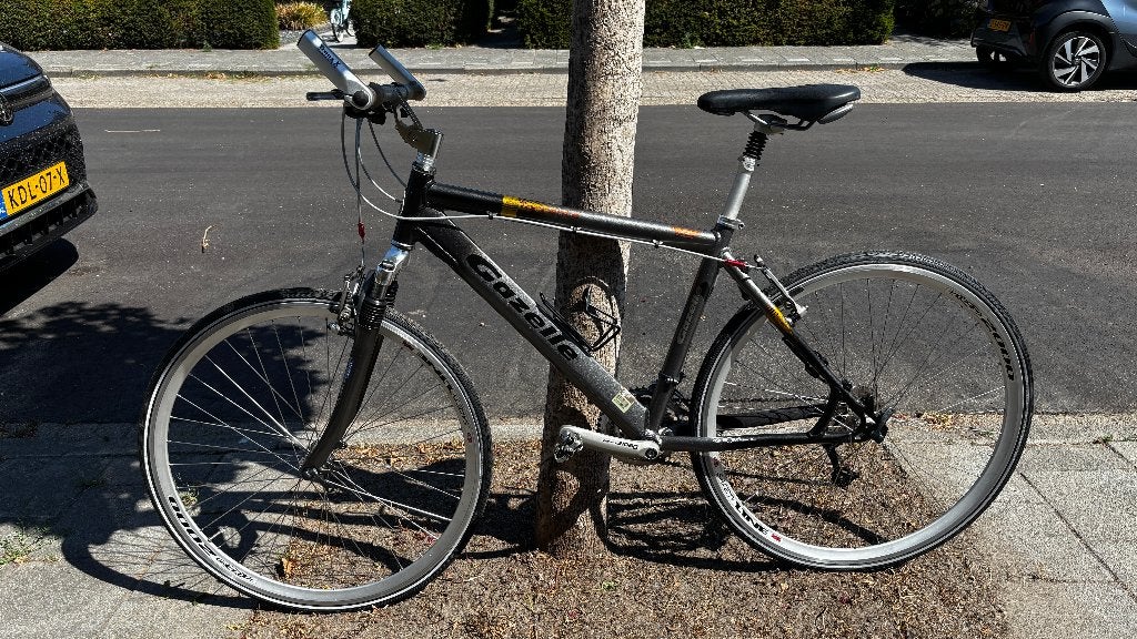 Gazelle Torrente, Fietsen en Brommers, Fietsen | Heren | Herenfietsen, Ophalen, Gebruikt, Velgrem, Versnellingen