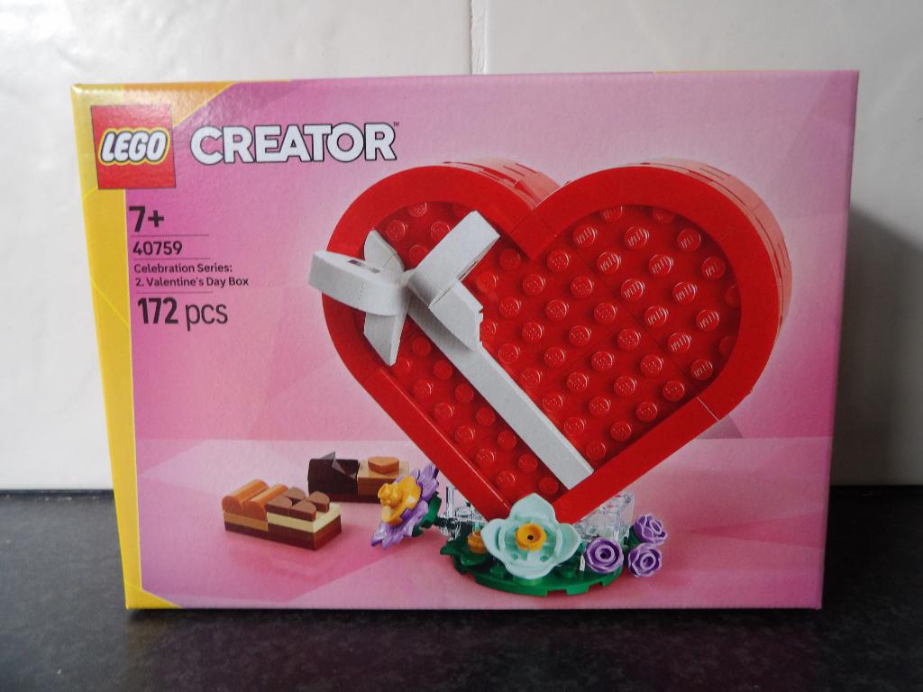 Nieuw Lego Creator 40759 Valentijnsdoosje (vieringenserie), Lego, Nieuw, Ophalen of Verzenden, Compleet