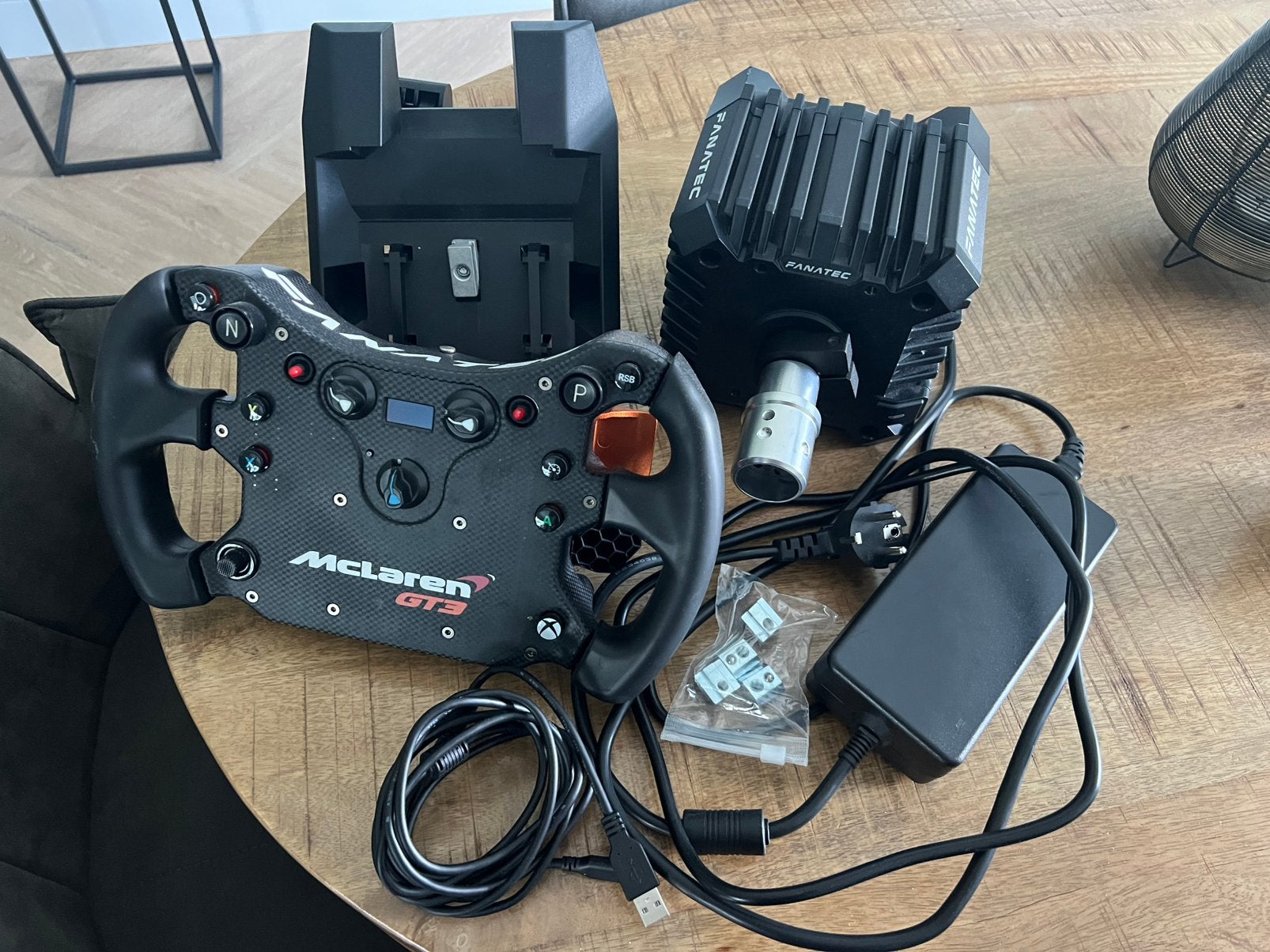 Fanatec simraceset., Ophalen, Gebruikt