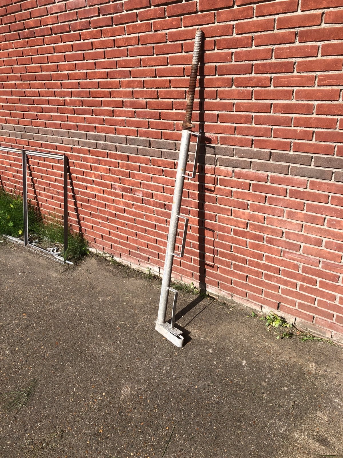 Veiligheid balkon klem, Doe-het-zelf en Verbouw, Steigers, Ophalen of Verzenden, Gebruikt, Overige typen, Minder dan 2 meter