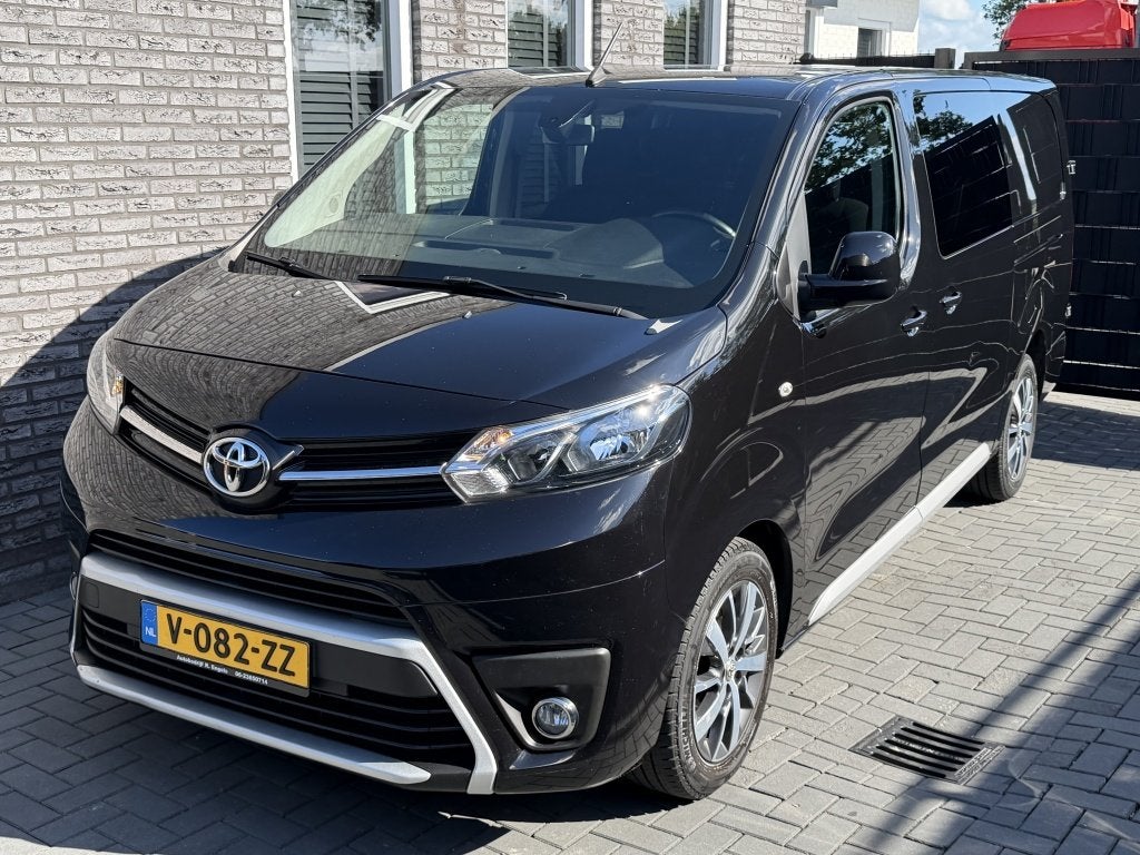 Toyota ProAce Worker 2.0 D-4D Crea.L Dubbel Cabine| 6-BAK| 2, Gebruikt, Euro 6, 4 cilinders, Zwart