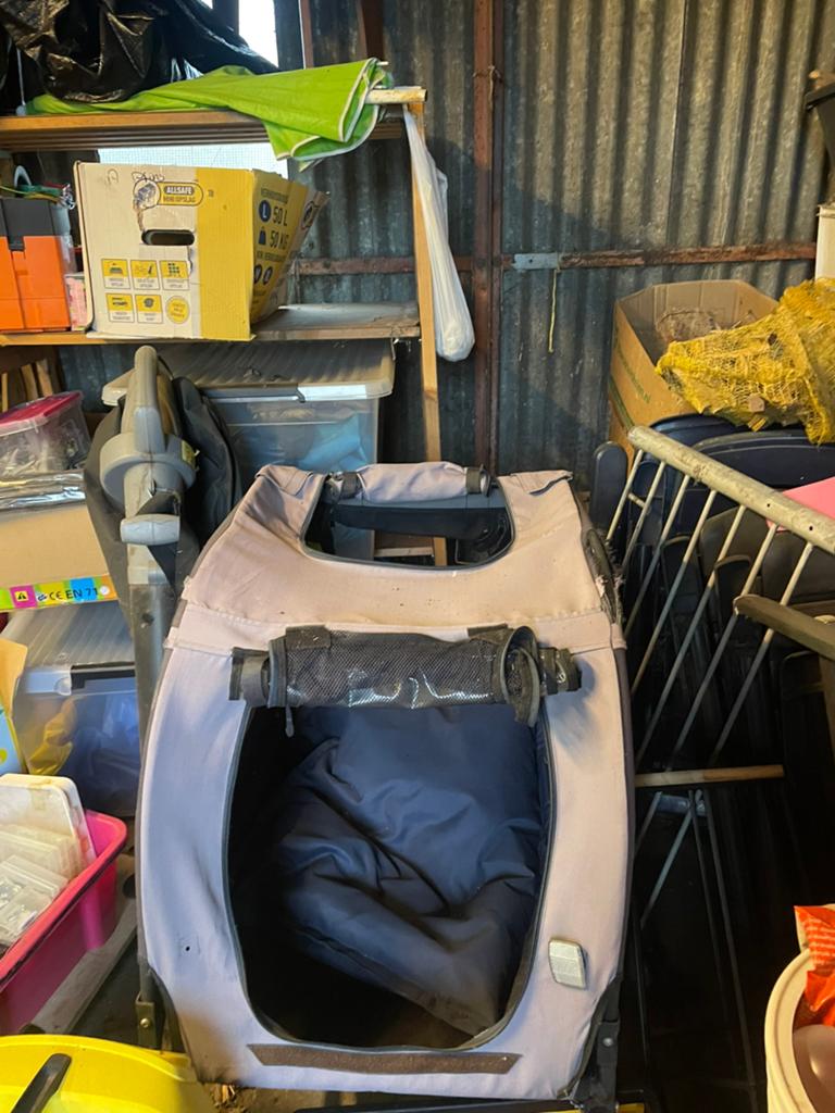 Honden fietskar 30 kilo, Dieren en Toebehoren, Honden-accessoires, Ophalen of Verzenden, Gebruikt