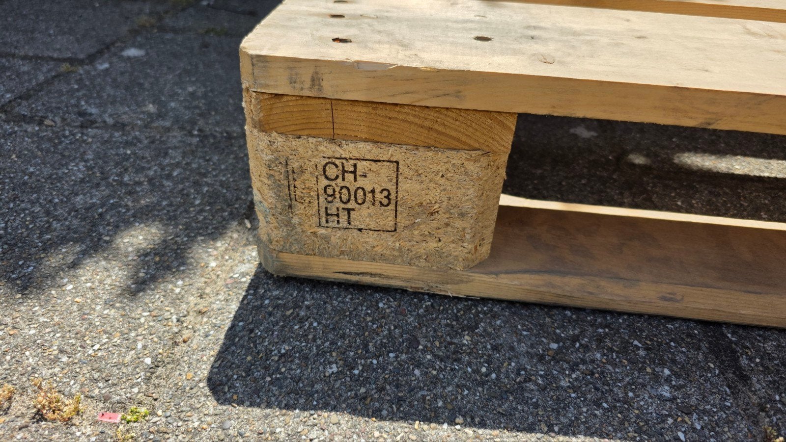 Houten Pallet - Gebruikt maar in goede staat, Ophalen