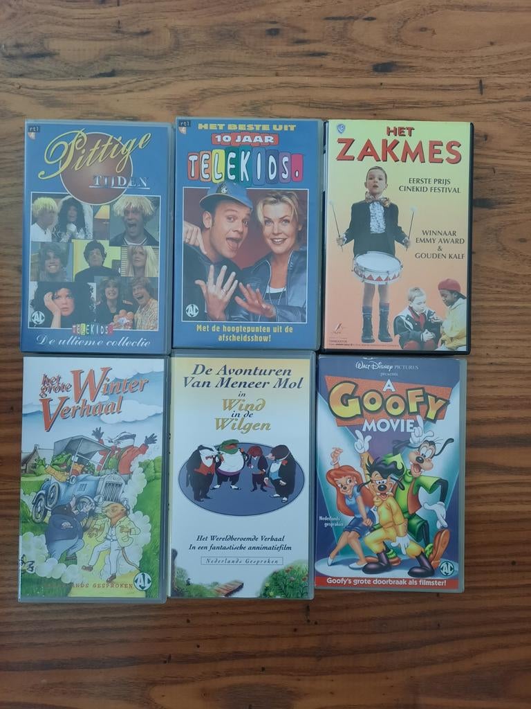 HET GROTE WINTERVEHAAL Wind in de Wilgen Classic Op VIDEO, Cd's en Dvd's, Tekenfilm, Alle leeftijden, Kinderprogramma's en -films