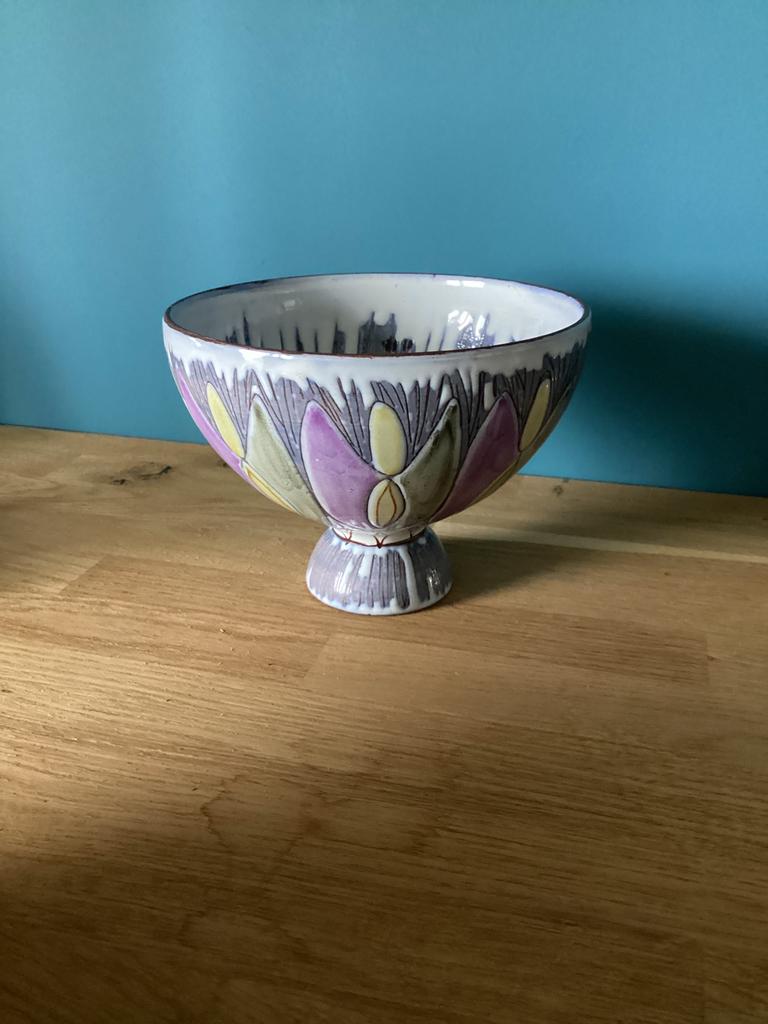 Vintage bloempot, Ophalen of Verzenden