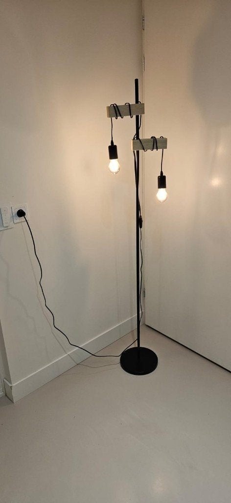 EGLO Townshend Vloerlamp, Ophalen, E27 (groot), Zo goed als nieuw, 150 tot 200 cm