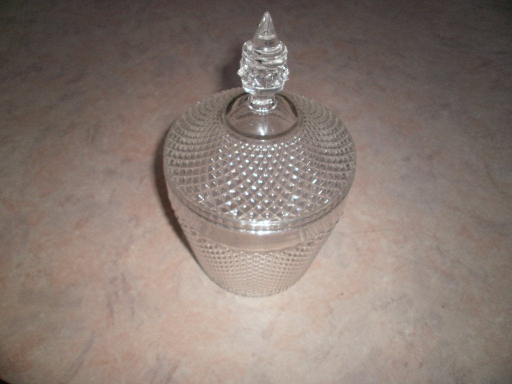 Plastic (snoep)pot met deksel, Ophalen, Gebruikt, Kunststof