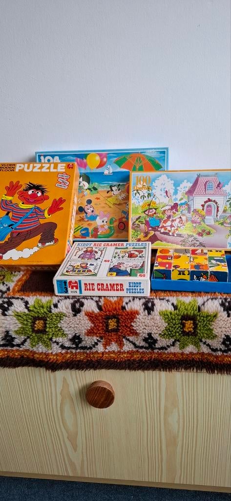 Vloerpuzzel Ernie, Disney, Dufties, Kiddy en blokpuzzel, Ophalen