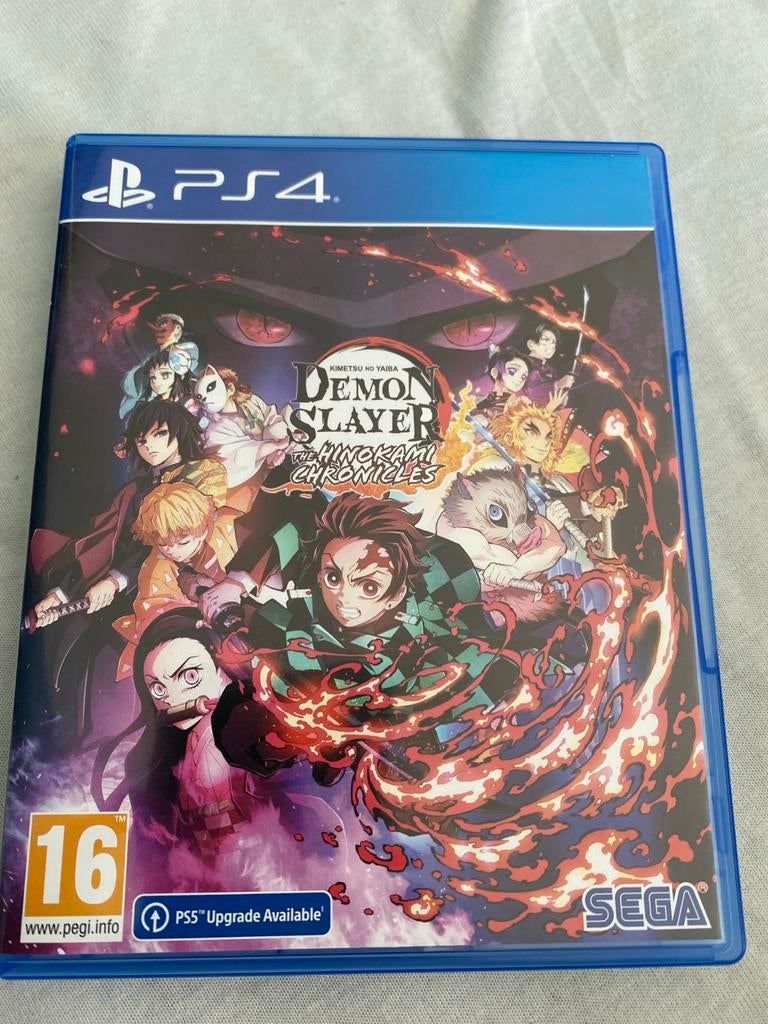 Demon Slayer The Hinokami Chronicles PS4, Gebruikt, Vechten, 1 speler, Ophalen of Verzenden