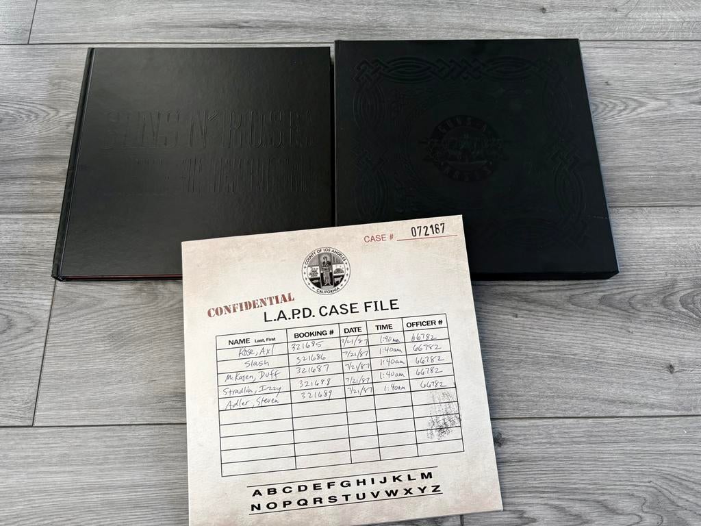 Guns And Roses Appetite For Destruction 4 CD 1 Blu-ray Box, Cd's en Dvd's, Cd's | Hardrock en Metal, Ophalen of Verzenden, Zo goed als nieuw