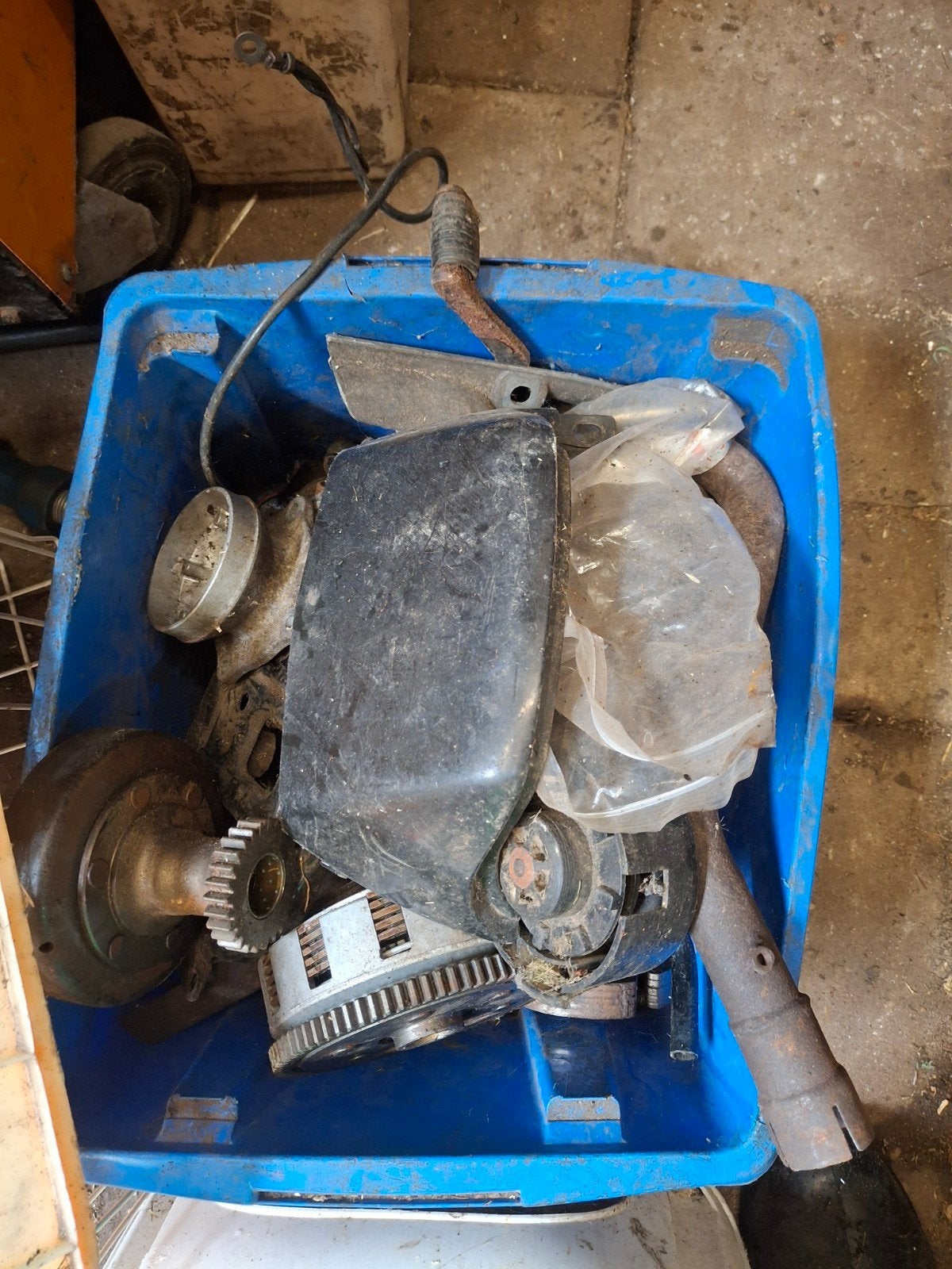 kawasaki KLF 300 quad onderdelen, Ophalen