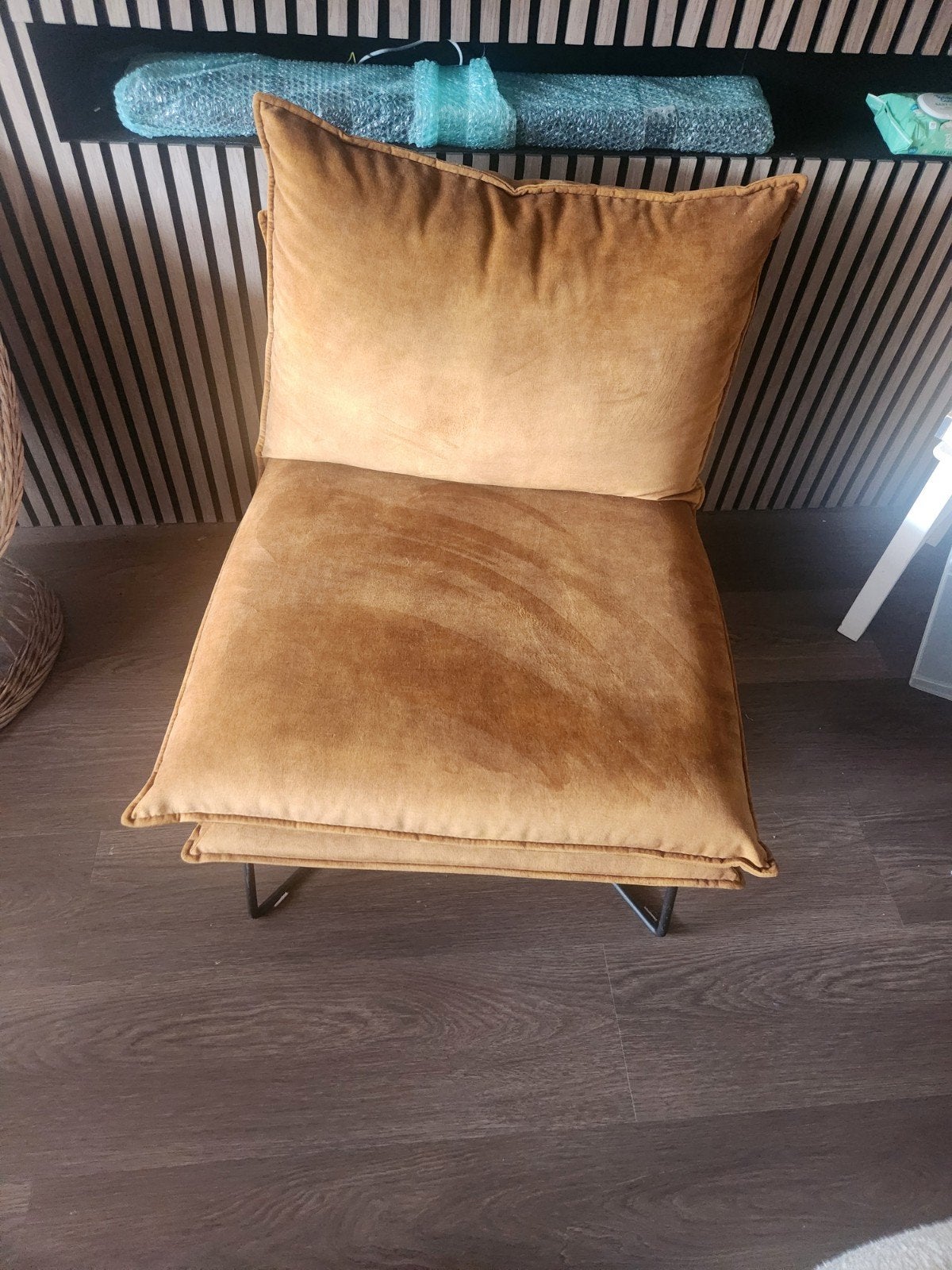 Haco stoel, zo goed als nieuw, nieuwprijs €375, Ophalen, Bruin, Zo goed als nieuw, Stof