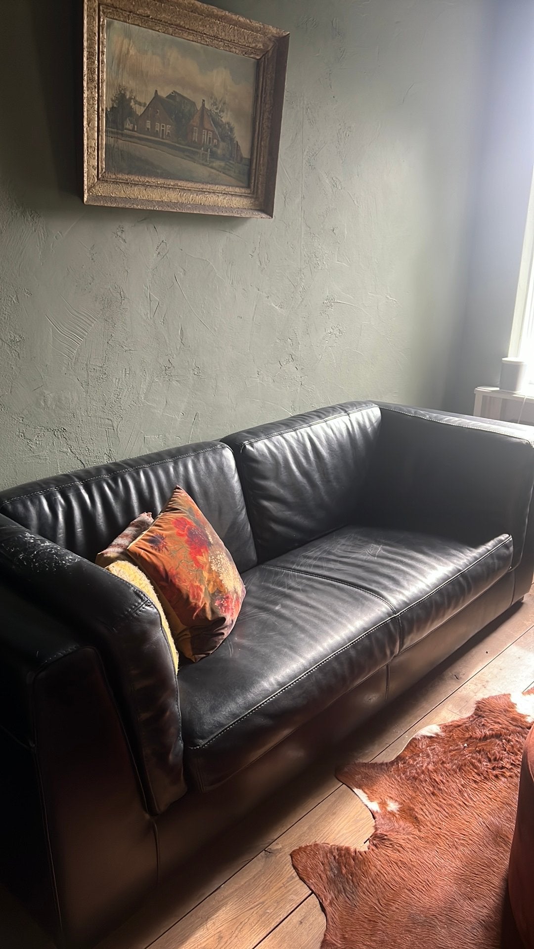 Bank gratis, Ophalen, Zo goed als nieuw, 75 tot 100 cm, 200 tot 250 cm