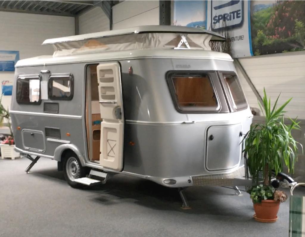 Eriba Touring Troll 530 – Als Nieuw + Unico Voortent, Caravans en Kamperen, Caravans, Standaardzit, Ringverwarming, Particulier