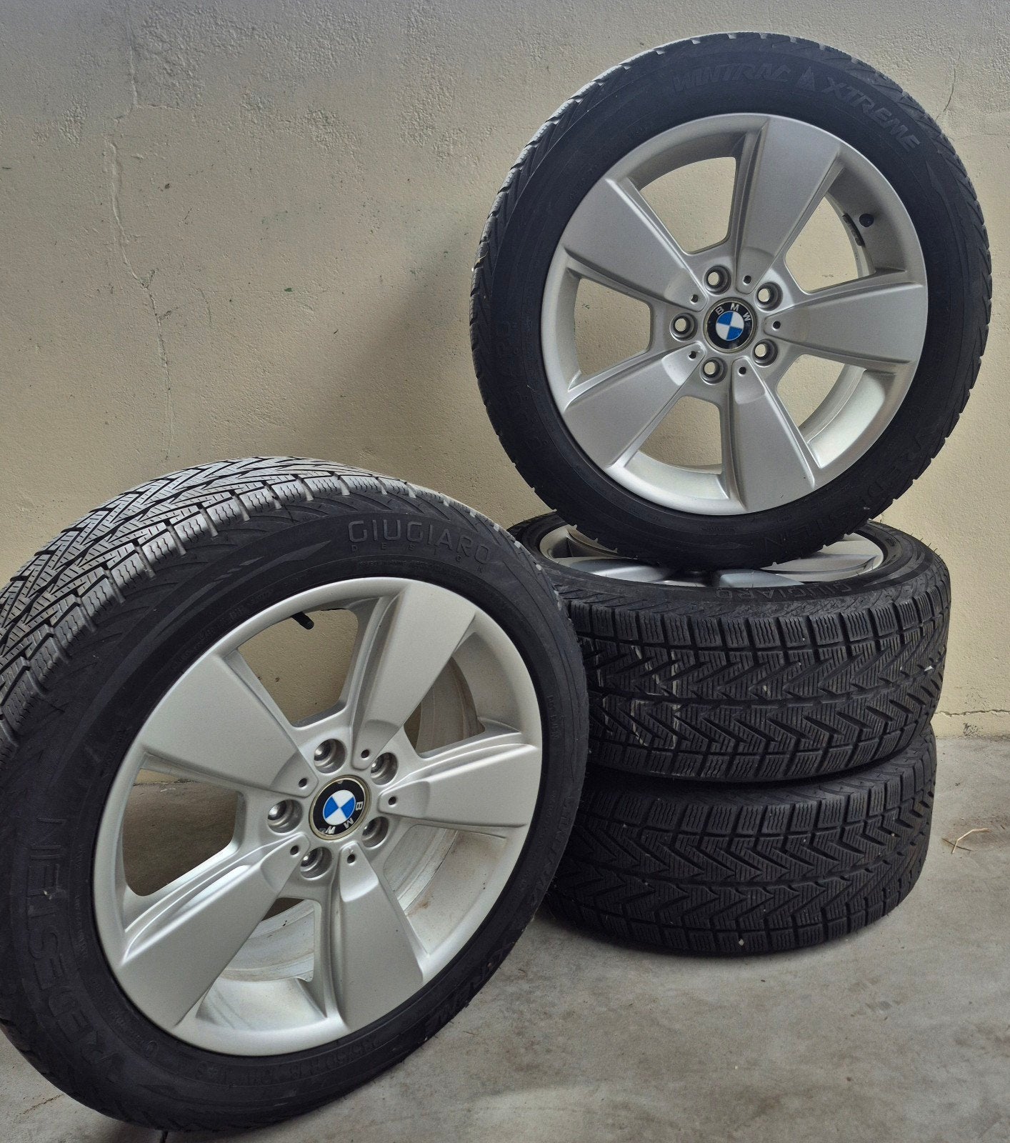 BMW X3 E83 Winterset | 18" | 235/50R18, Ophalen, Gebruikt, BMW