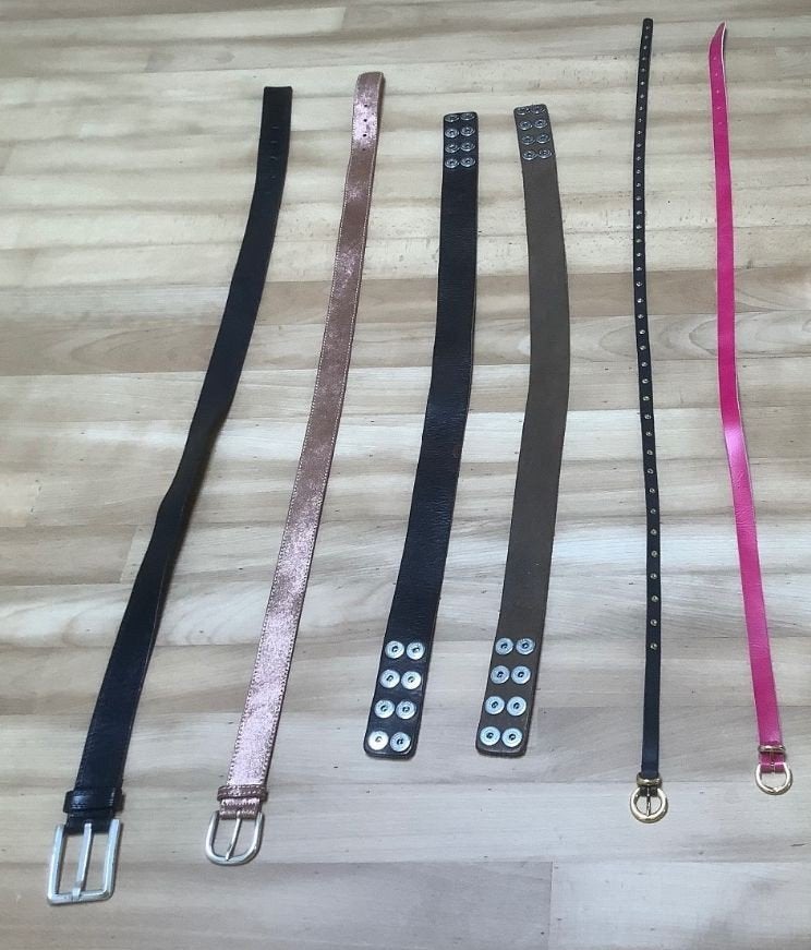 Mooie leren riemen! O.a. stoere Cowboys & Co riem!, Ophalen of Verzenden, Zo goed als nieuw, Bruin, 90 tot 100 cm