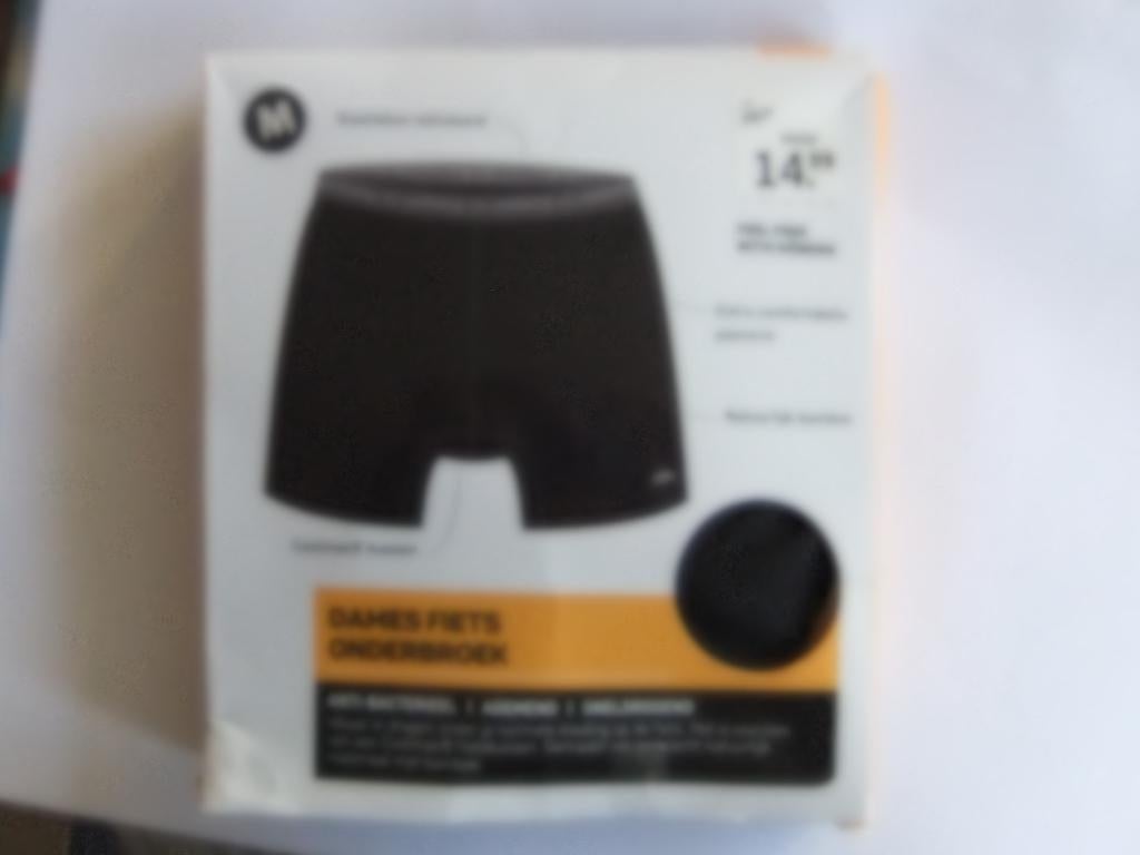 Dames Fiets onderbroek met coolmax kussen/nieuw mt M, Kleding | Dames, Maat 38/40 (M), Verzenden, Zwart, Nieuw