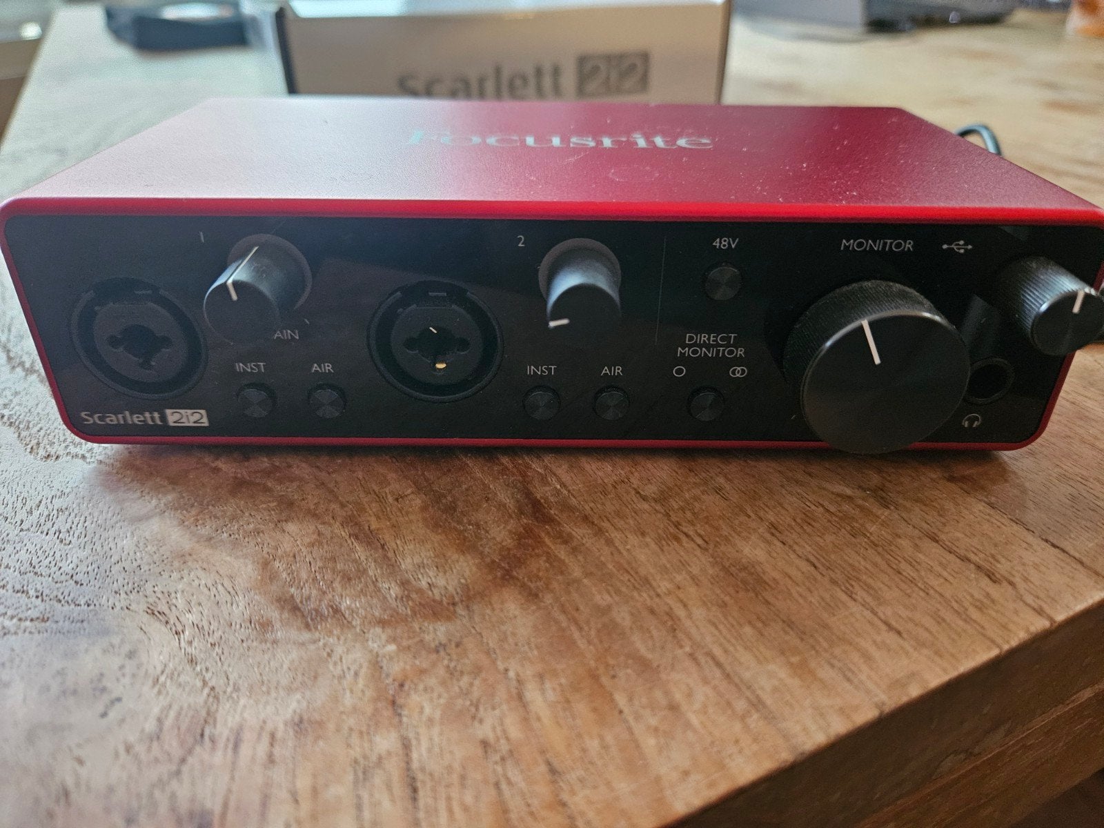 Focusrite Scarlett 2i2 3rd Gen Audio Interface | ZGAN, Ophalen of Verzenden, Zo goed als nieuw