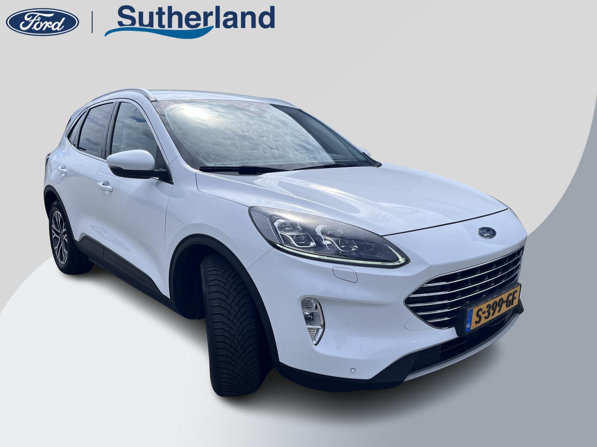 Ford Kuga 2.5 PHEV Titanium X 225pk | Winterpack | B&O Play, Gebruikt, 4 cilinders, Wit, Plug-in hybride