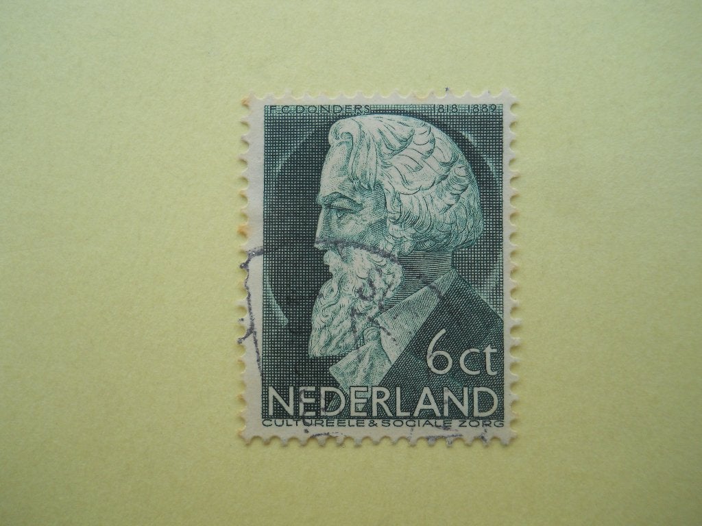 Nederland 1935 Zomerzegel F.C. Donders Nvph.276 gestempeld, Postzegels en Munten, Ophalen of Verzenden, T/m 1940, Gestempeld