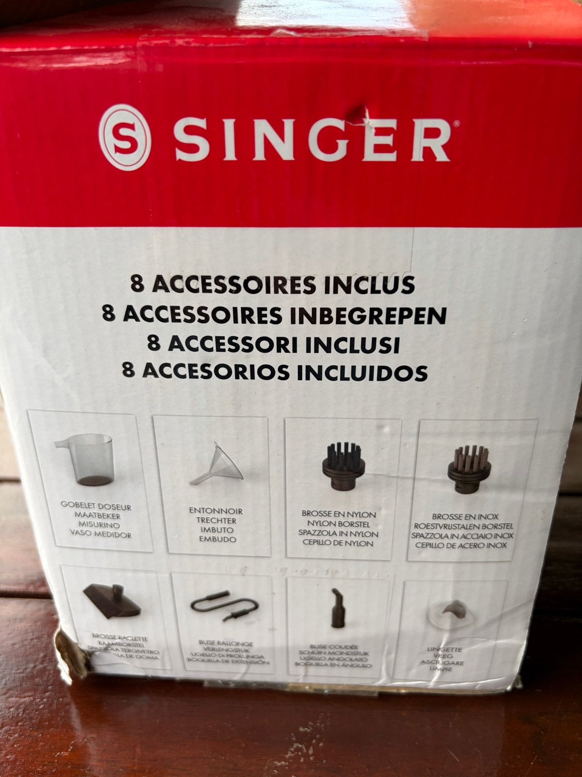 Singer multifunctionele handstoomreiniger, Ophalen of Verzenden, Nieuw, Stoomreiniger