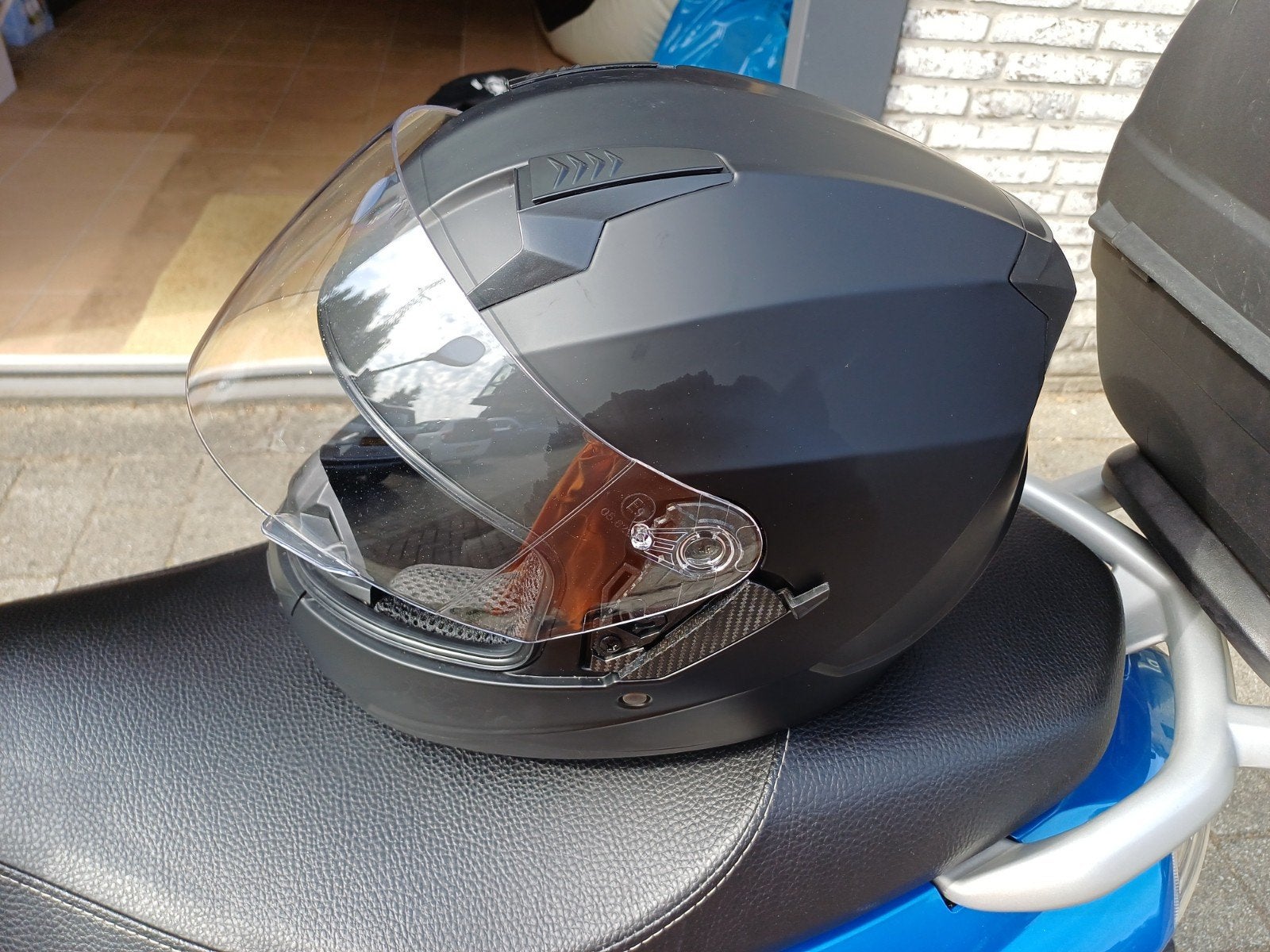 scooterhelm, Ophalen, Nieuw, Large, Vinz