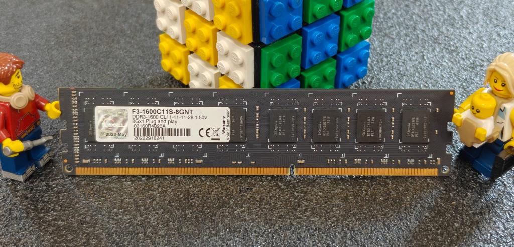 G.Skill F3-1600C11S-8GNT 8GB DDR3 Geheugen, Computers en Software, RAM geheugen, 8 GB, DDR3, Ophalen of Verzenden, Zo goed als nieuw