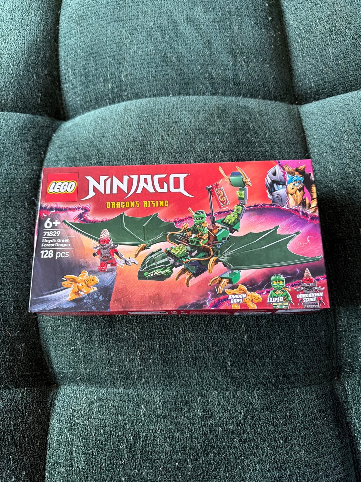 Nieuwe LEGO Ninjago 71829 Drakenrijders: De Groene Wouddraak, Ophalen, Lego, Nieuw, Ongeopend/sealed