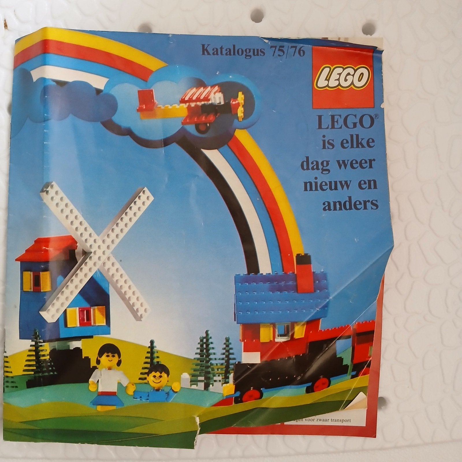 Vintage LEGO Catalogus 1975/1976 - Zeldzaam verzamelobject, Gebruikt, Overige thema's, Lego, Overige typen