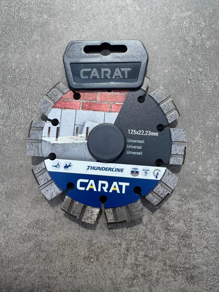 Carat Diamantzaagblad 125mm Universeel (43 stuks), Ophalen, Nieuw, Overige typen